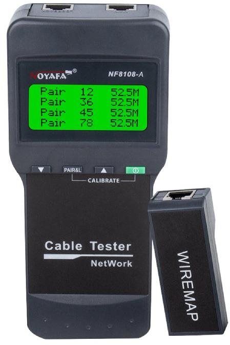 Tester W-Star WSNF8108A pro testování kabelů