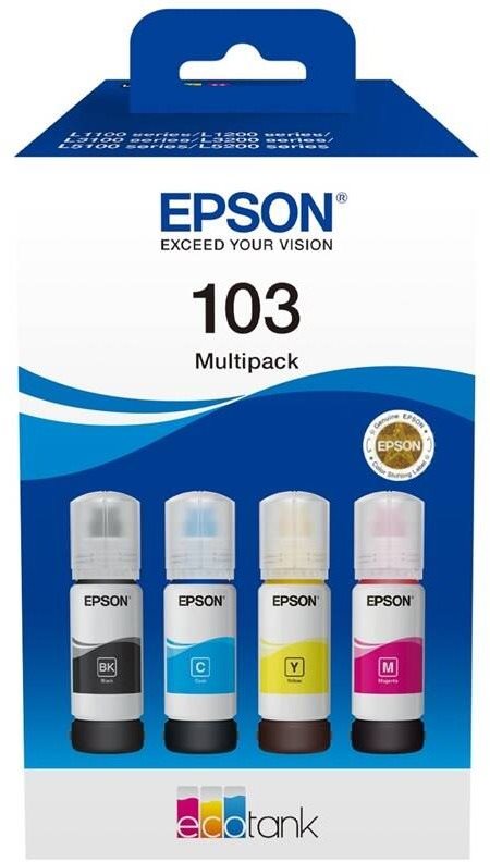 Epson 103 EcoTank 4-colour Multipack - Revoluce v tisku na míru