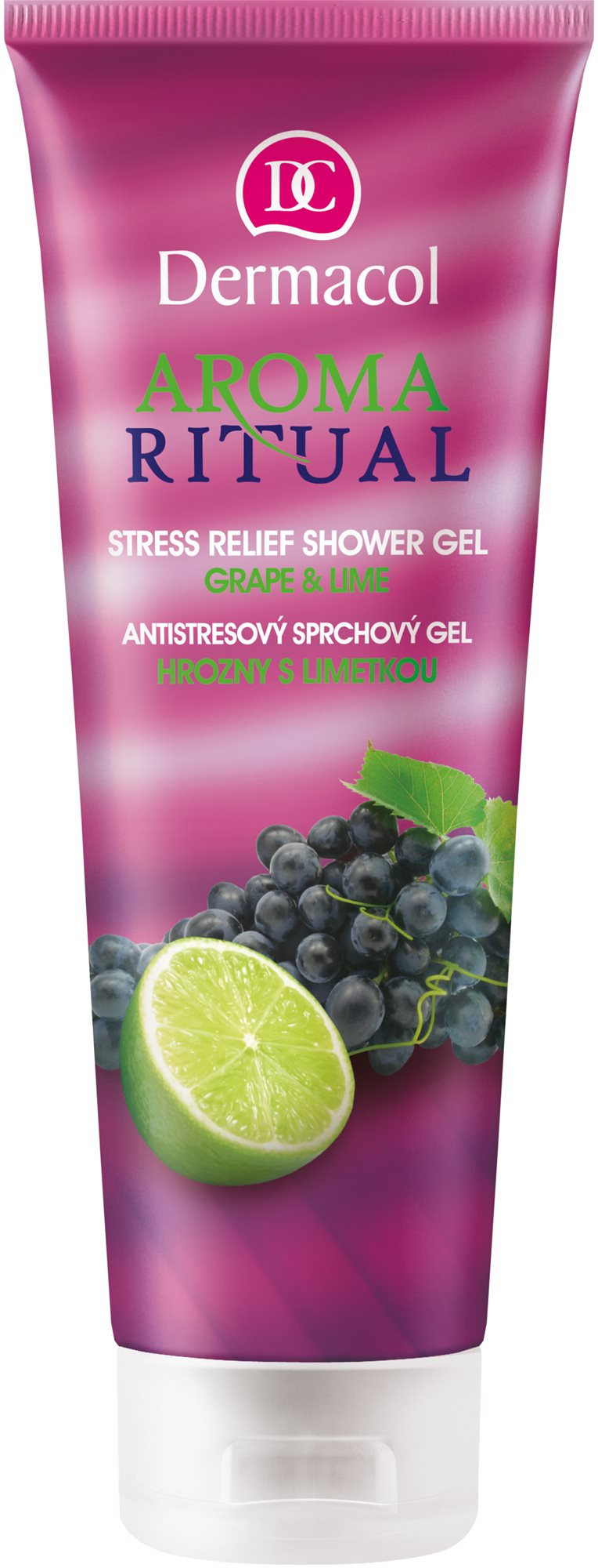 DERMACOL Aroma Ritual Grape & Lime Stress Relief Shower Gel 250 ml