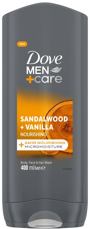 DOVE Men+Care Vanilla & Sandalwood 400 ml