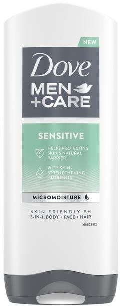 DOVE Men+Care Sensitive Sprchový gel 400 ml