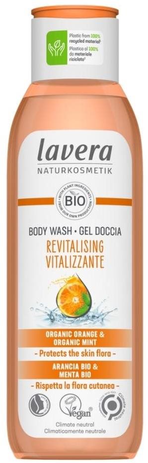 LAVERA Revitalizující Sprchový gel s pomerančovo-mátovou vůní 250 ml