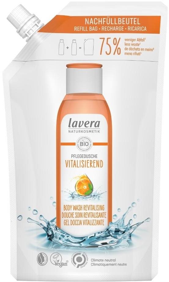 LAVERA Revitalizující Sprchový gel s pomerančovo-mátovou vůní 500 ml - náhradní náplň