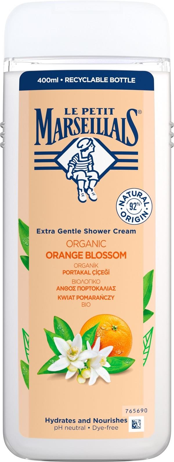 LE PETIT MARSEILLAIS Krémový sprchový gel Pomerančový Květ 400 ml