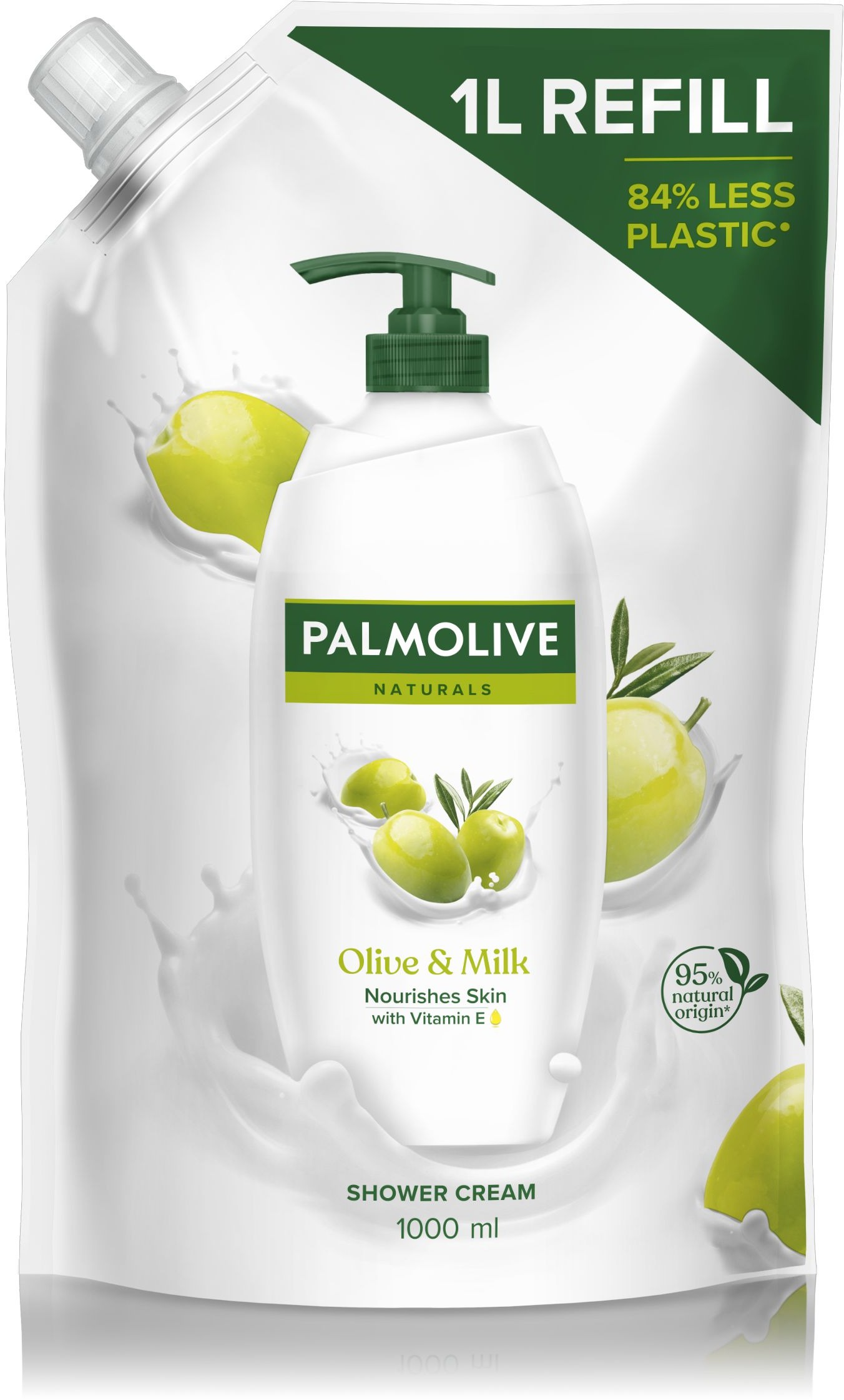 PALMOLIVE Naturals Olive & Milk Sprchový gel náhradní náplň 1000 ml