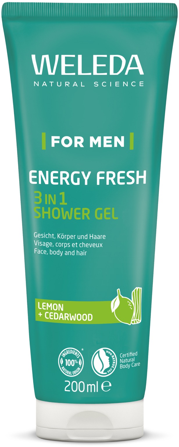 WELEDA For Men Energy Fresh 3in1 200 ml