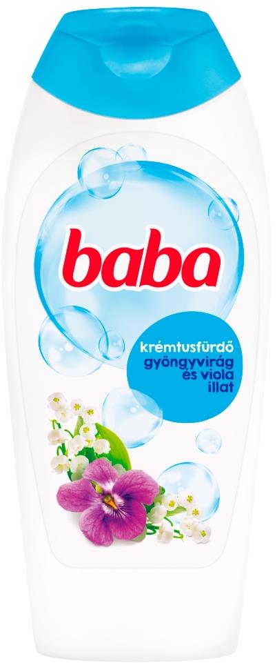 BABA Konvalinka a fialka 400 ml