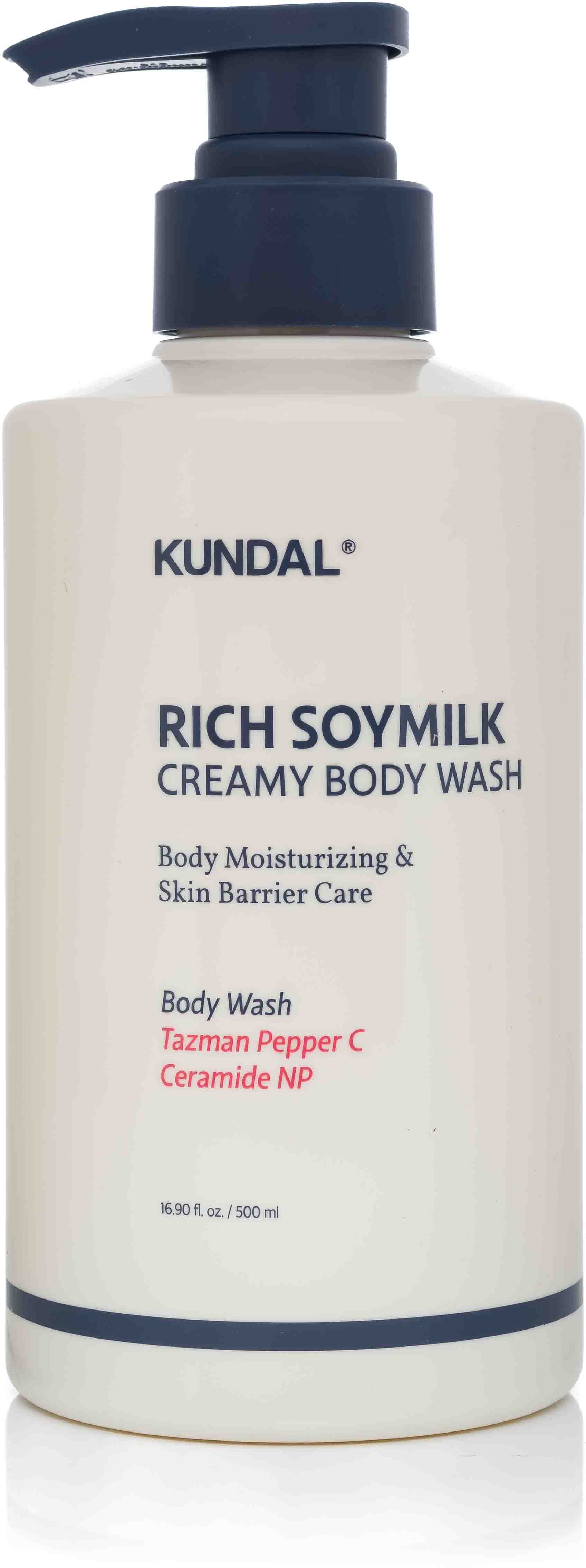 KUNDAL Rich Soy Milk Creamy Body Wash Mellow Vanilla 500 ml