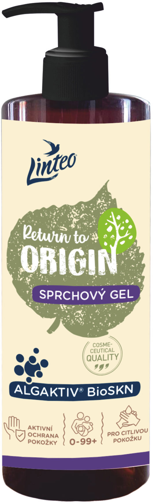 LINTEO Return to Origin Sprchový gel 385 ml