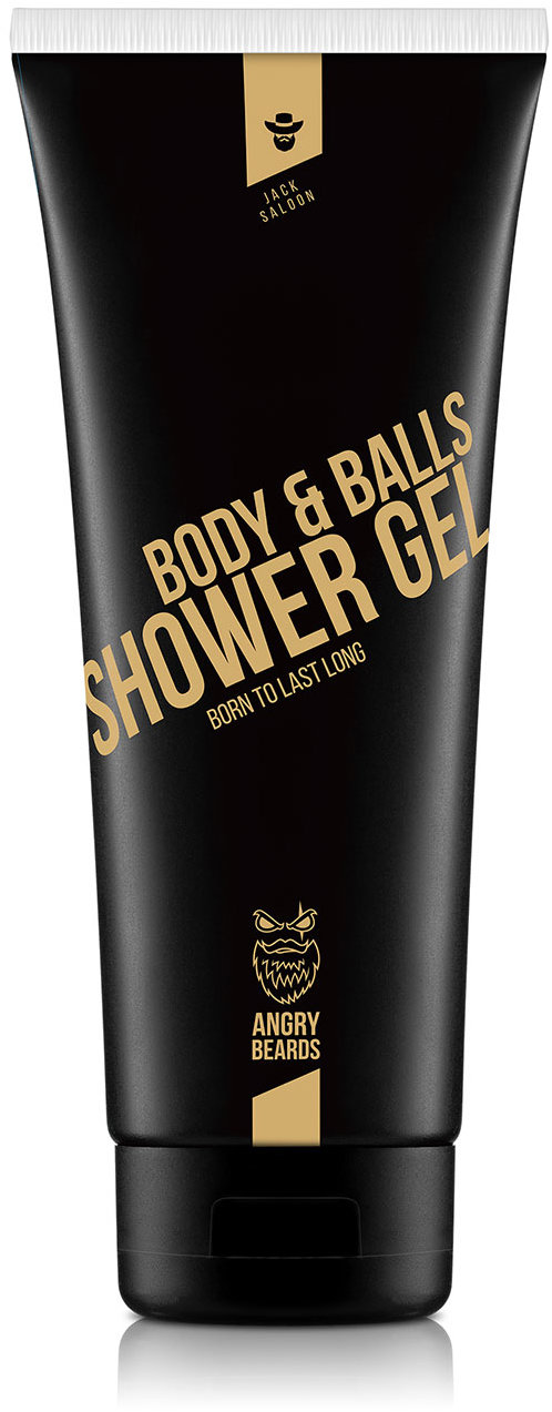 ANGRY BEARDS Body & Balls Jack Saloon 230 ml