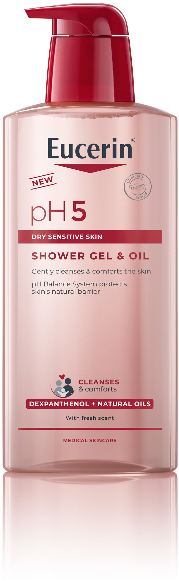 EUCERIN pH5 Sprchový gel & olej 400 ml