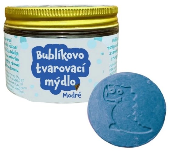PURE HARMONY Bublíkovo tvarovací mýdlo modré 100 g