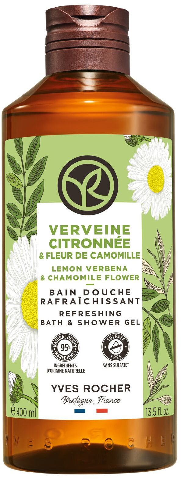 YVES ROCHER Verbena & heřmánek 400 ml
