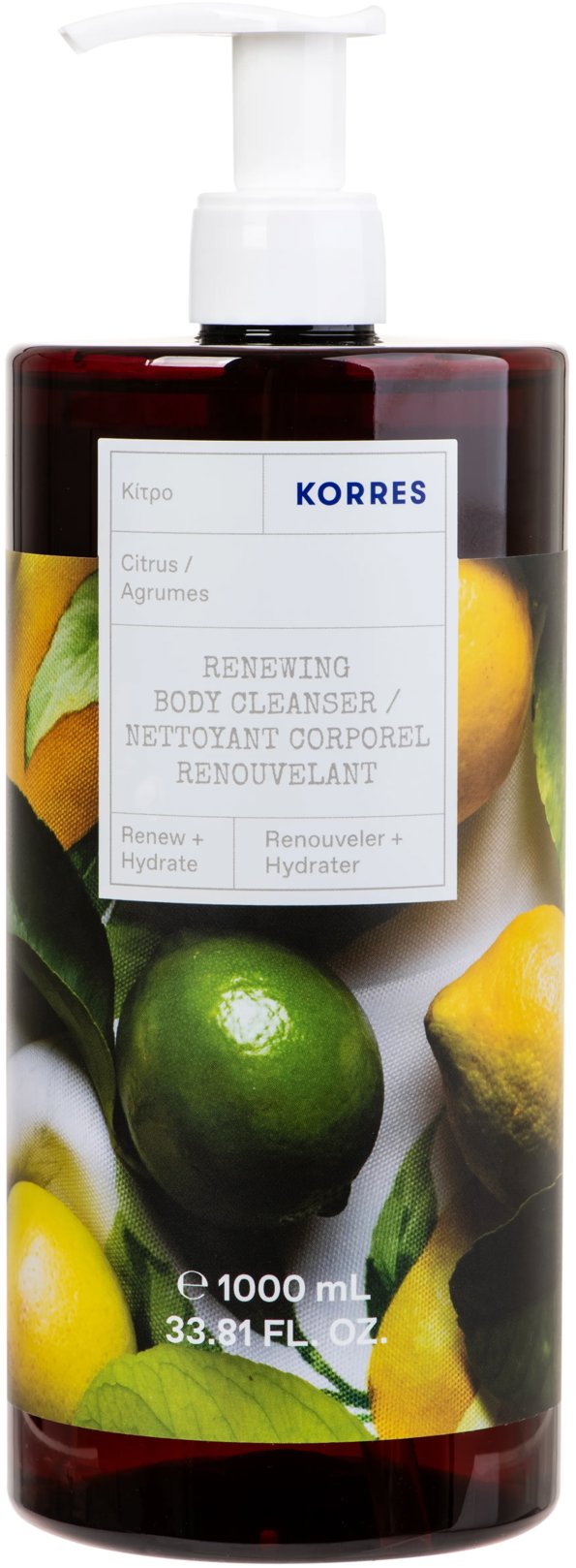 KORRES Citrus Renewing Body Cleanser 1000 ml