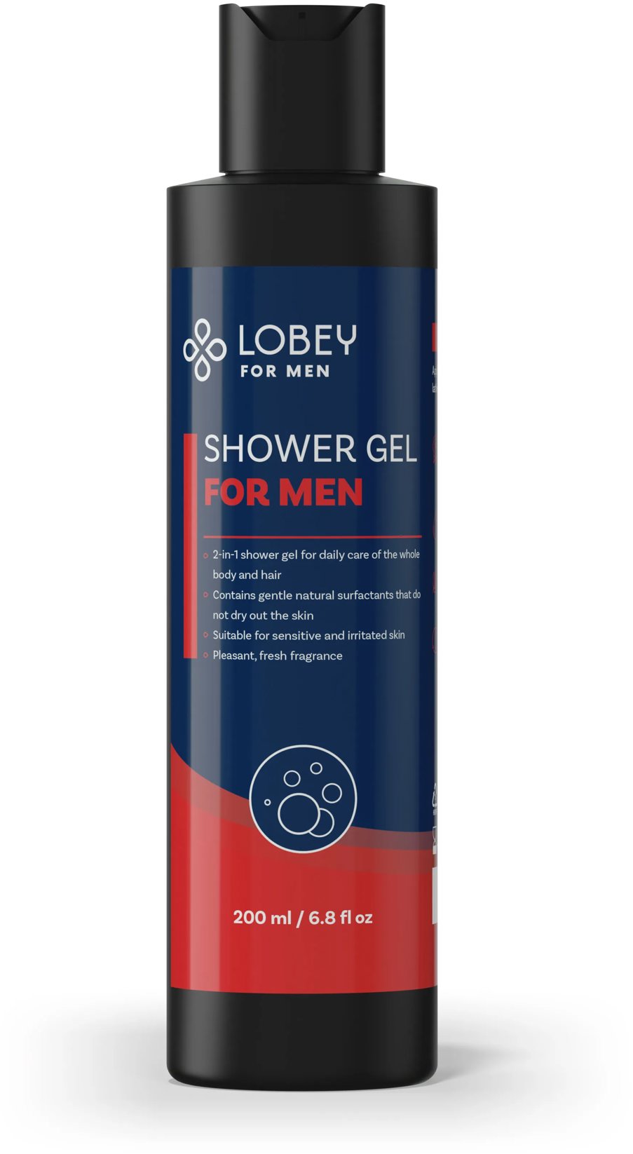 LOBEY ManCare Sprchový gel 200 ml