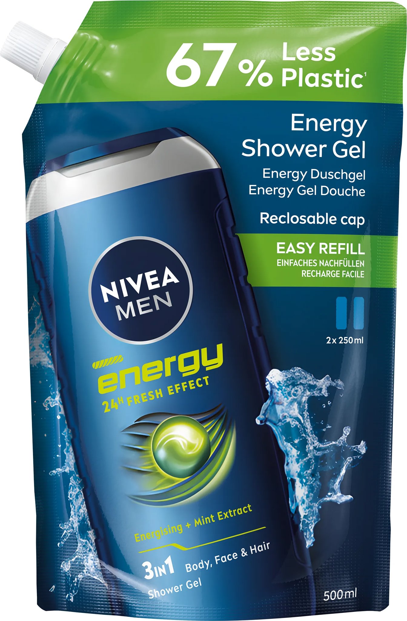 NIVEA Fresh Energy 500 ml