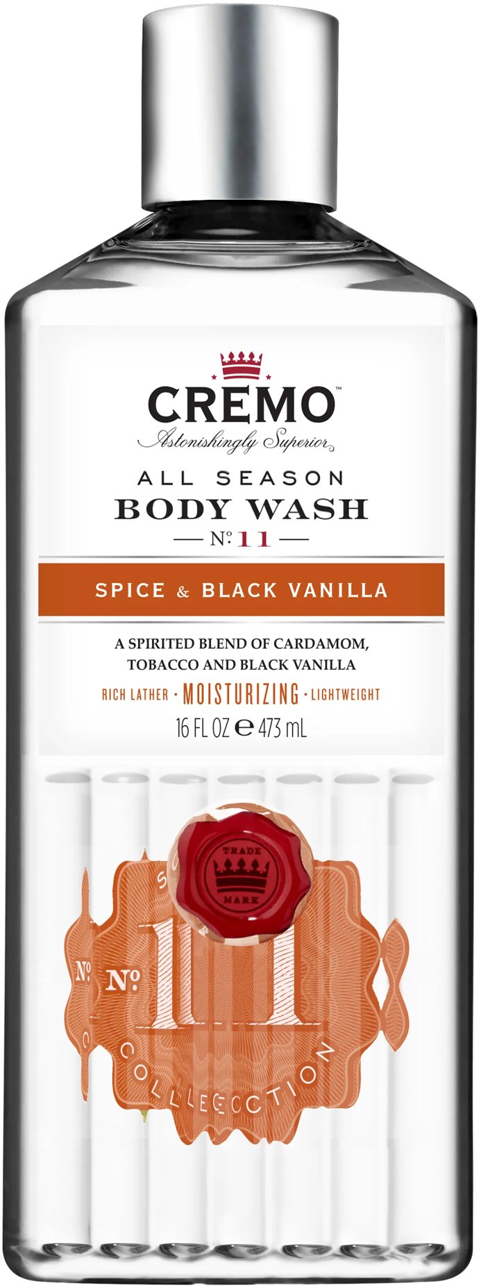 CREMO Spice&Black Vanilla 473 ml