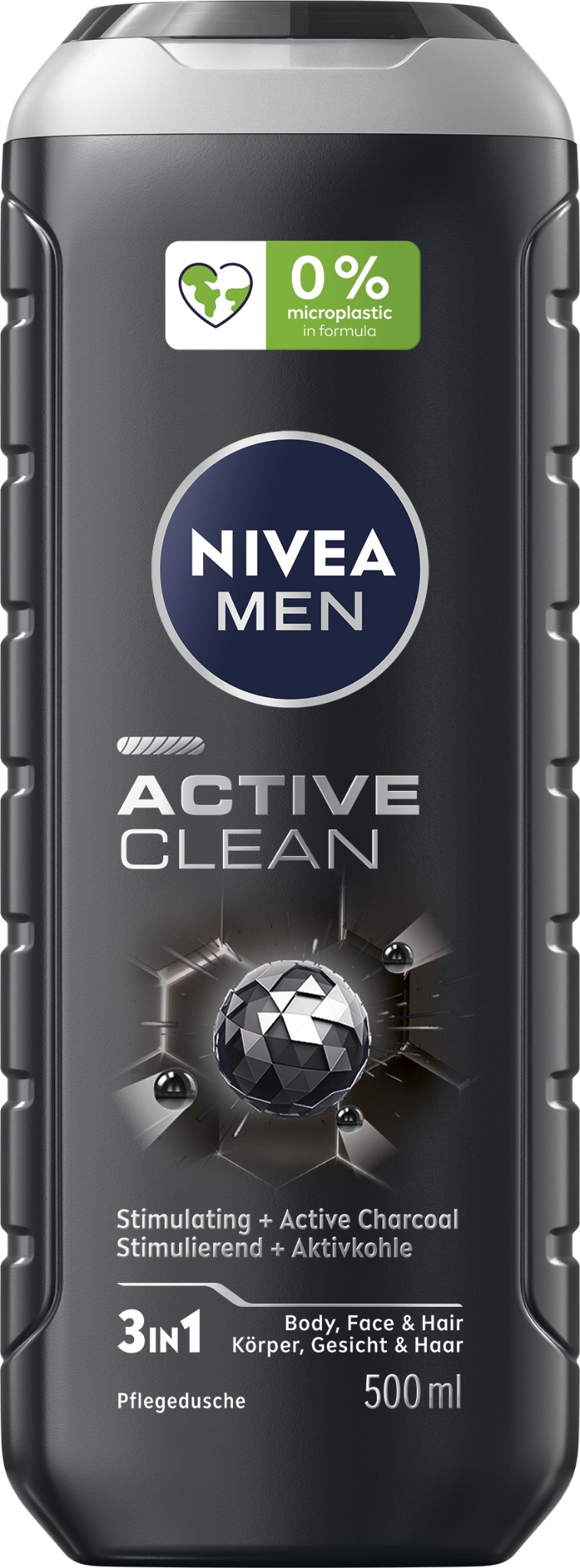NIVEA Men Active Clean Shower Gel 500 ml