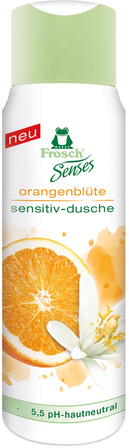 FROSCH Eko Senses Sprchový Gel Květ Pomeranče 300 ml