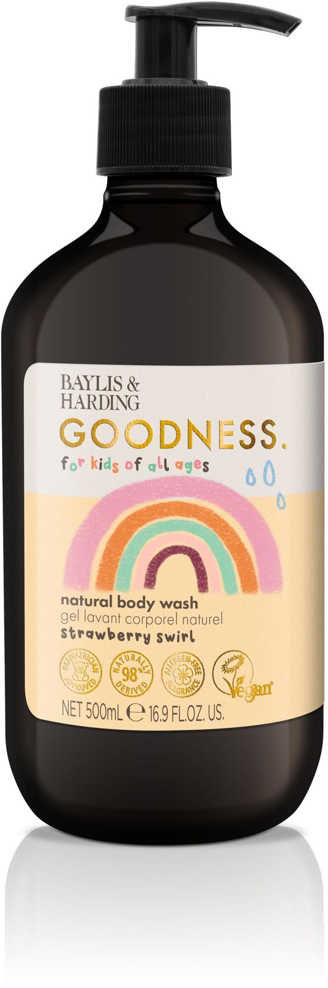 BAYLIS & HARDING Dětský mycí gel Goodness 500 ml
