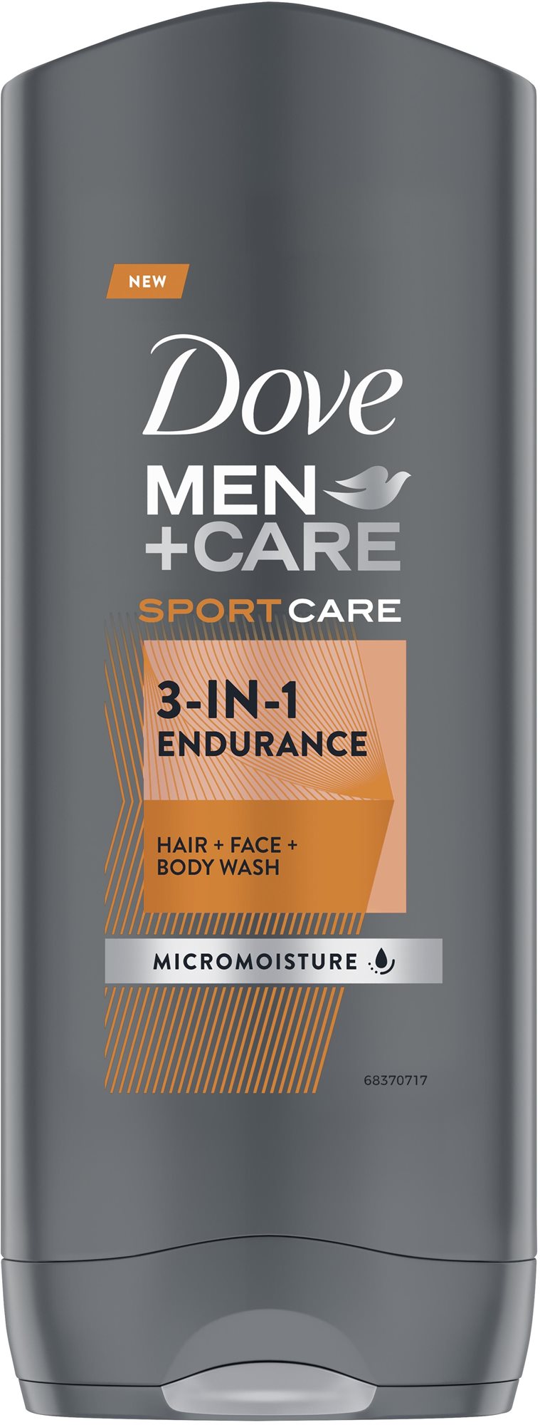 DOVE Men+Care Sport Care 3v1 Endurance Sprchový gel 400 ml