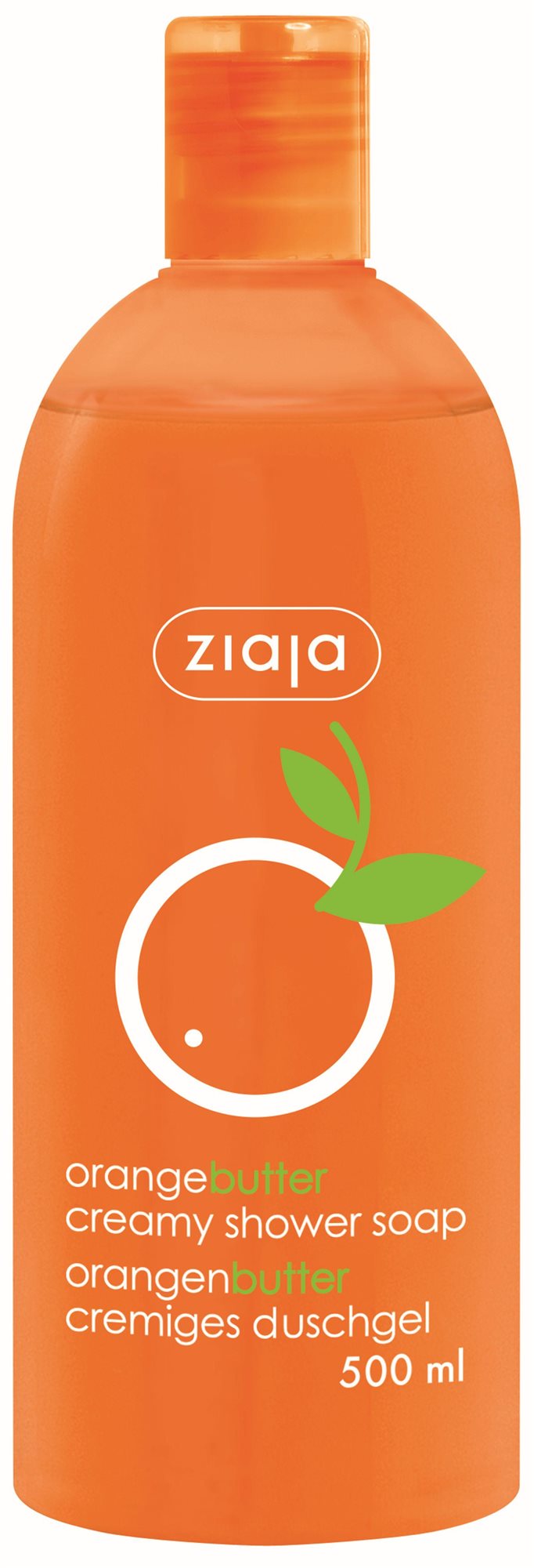 ZIAJA Krémové sprchové mýdlo Pomerančové máslo  500 ml