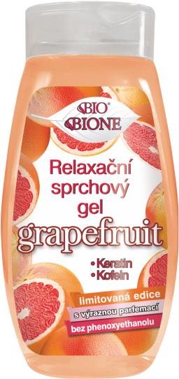 BIONE COSMETICS Bio Grapefruit Relaxační sprchový gel 260 ml