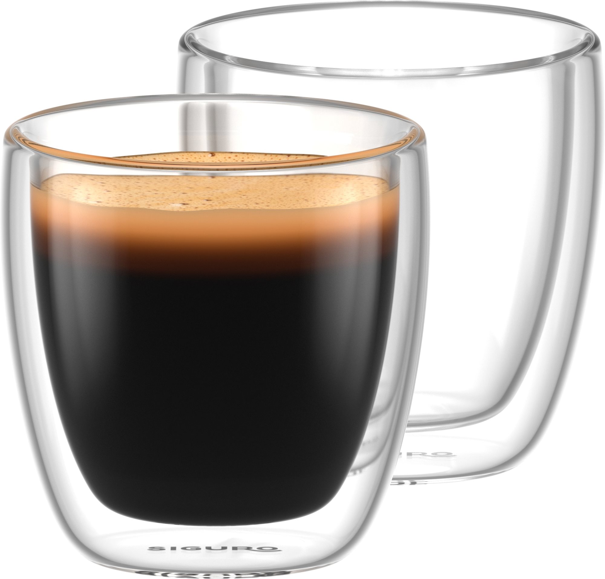 Siguro Termosklenice Espresso, 90 ml, 2ks