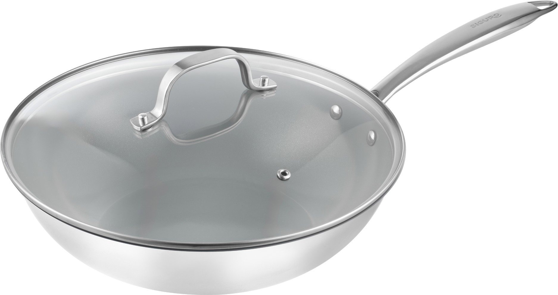 Siguro Wok Pure Delight, průměr 28 cm, s poklicí, ILAG® ceramic