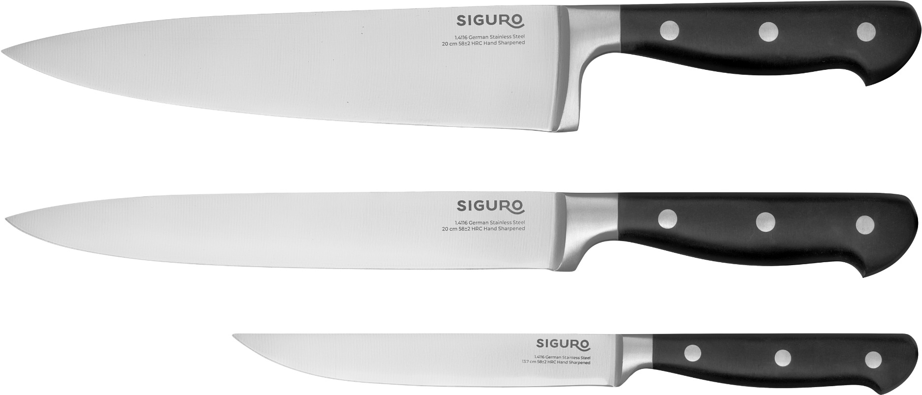 Siguro Sada nožů Hikari 3 ks