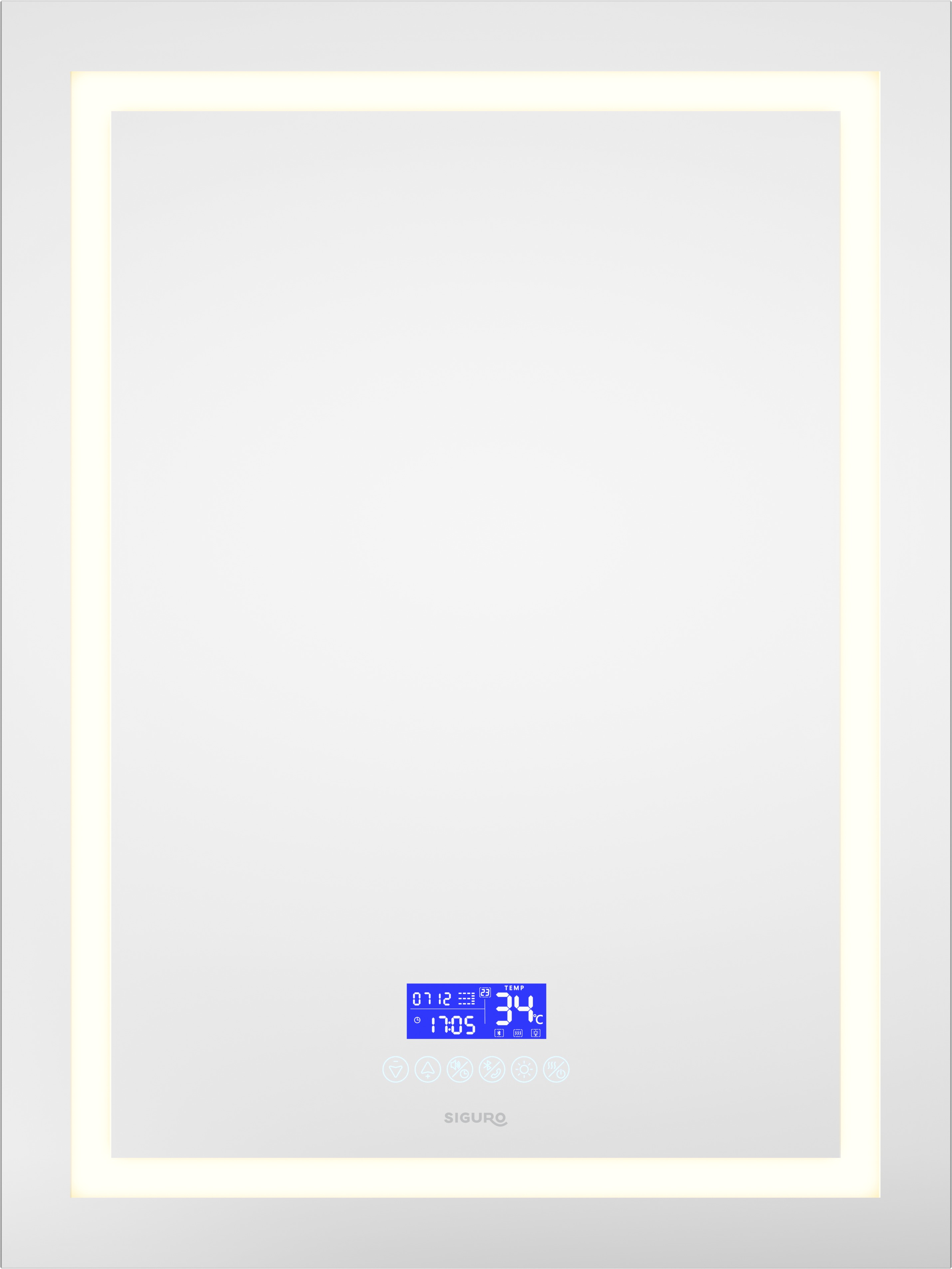 Siguro LM-G760Z Pure Beauty Soundiva nemlžící s Bluetooth 80 × 60cm