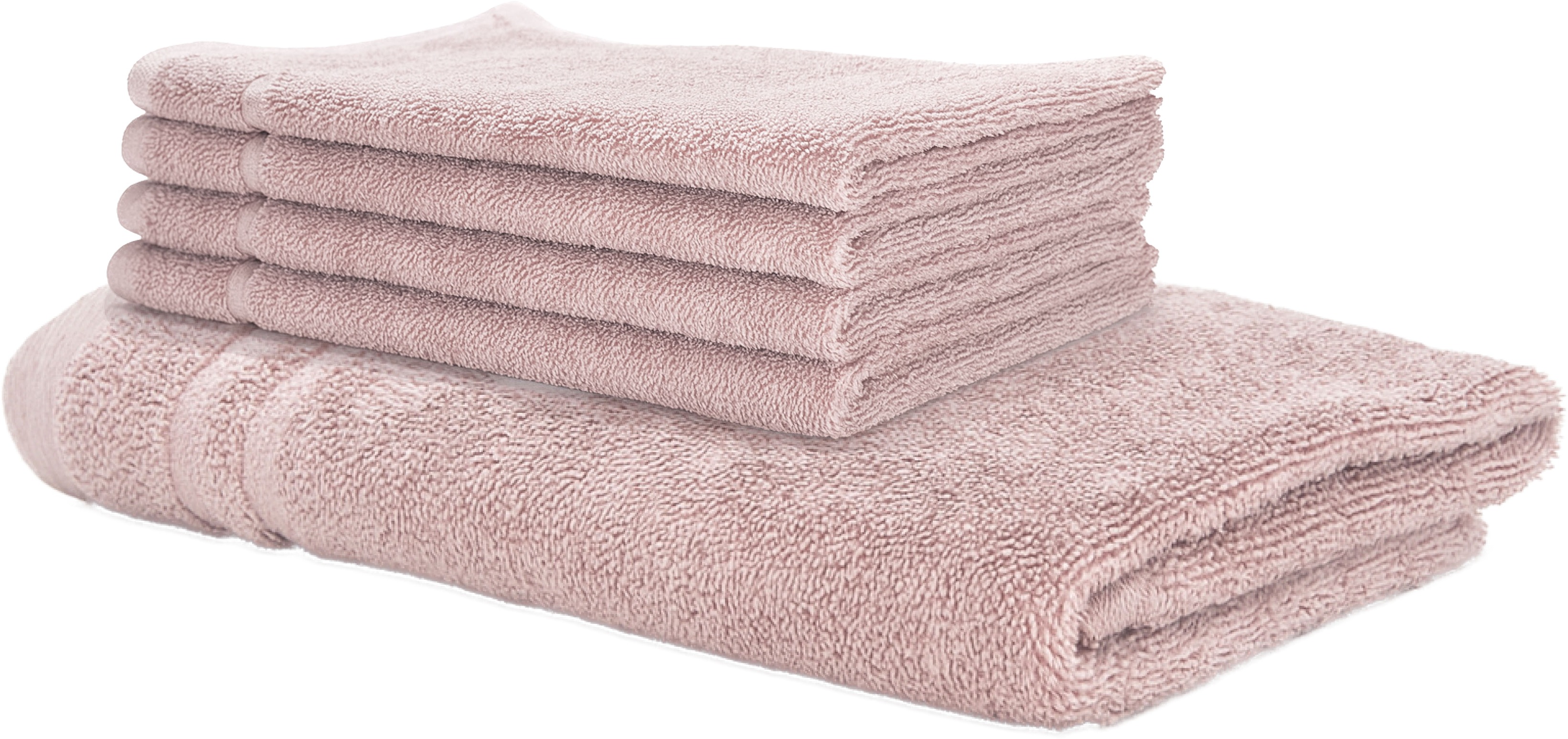 Siguro Sada ručníků a osušky Comfy Touch L, Dusty Pink