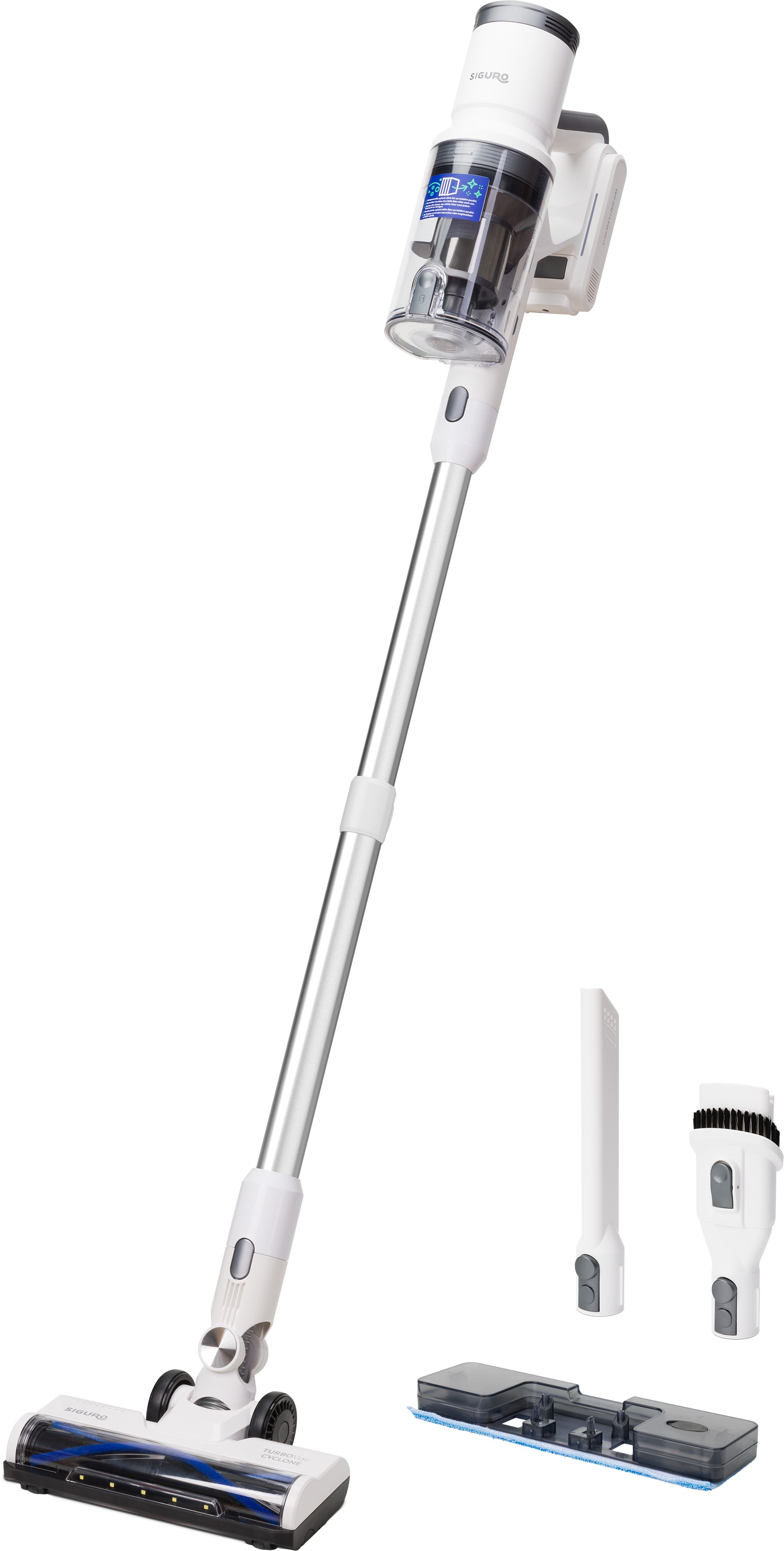 Siguro VT-H310W TURBOVac Light BLDC Compact