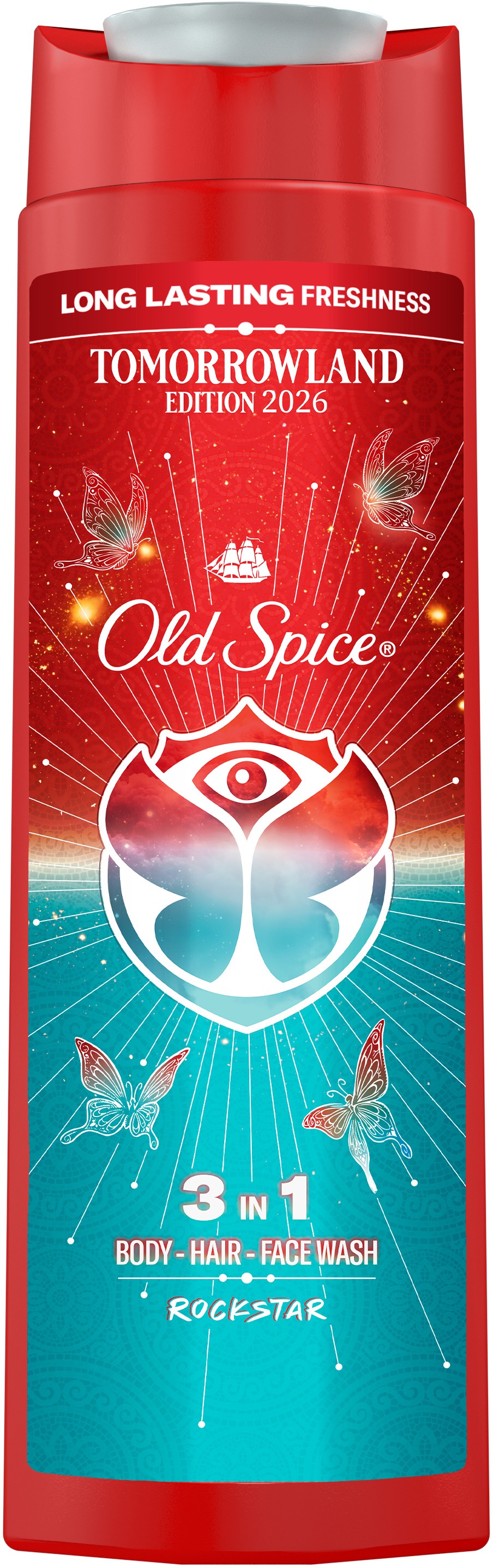 Old spice Rockstar Sprchový gel a šampon 3v1 400ml