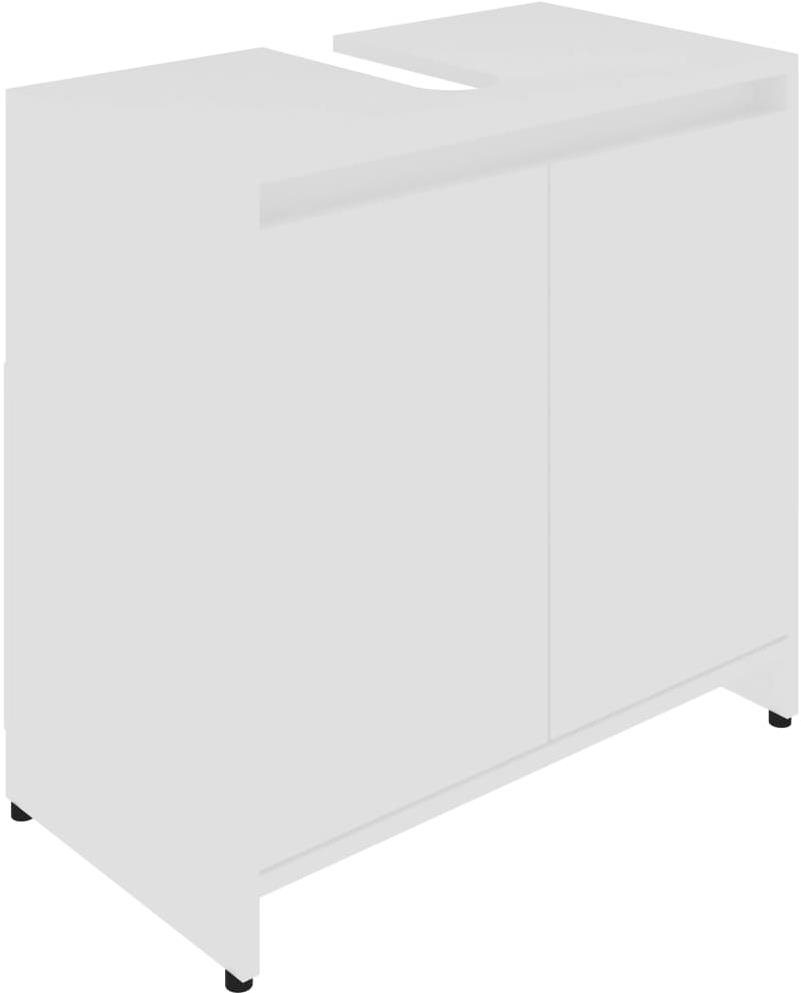 Shumee Koupelnová skříňka - bílá, 60 × 33 × 61 cm, dřevotříska