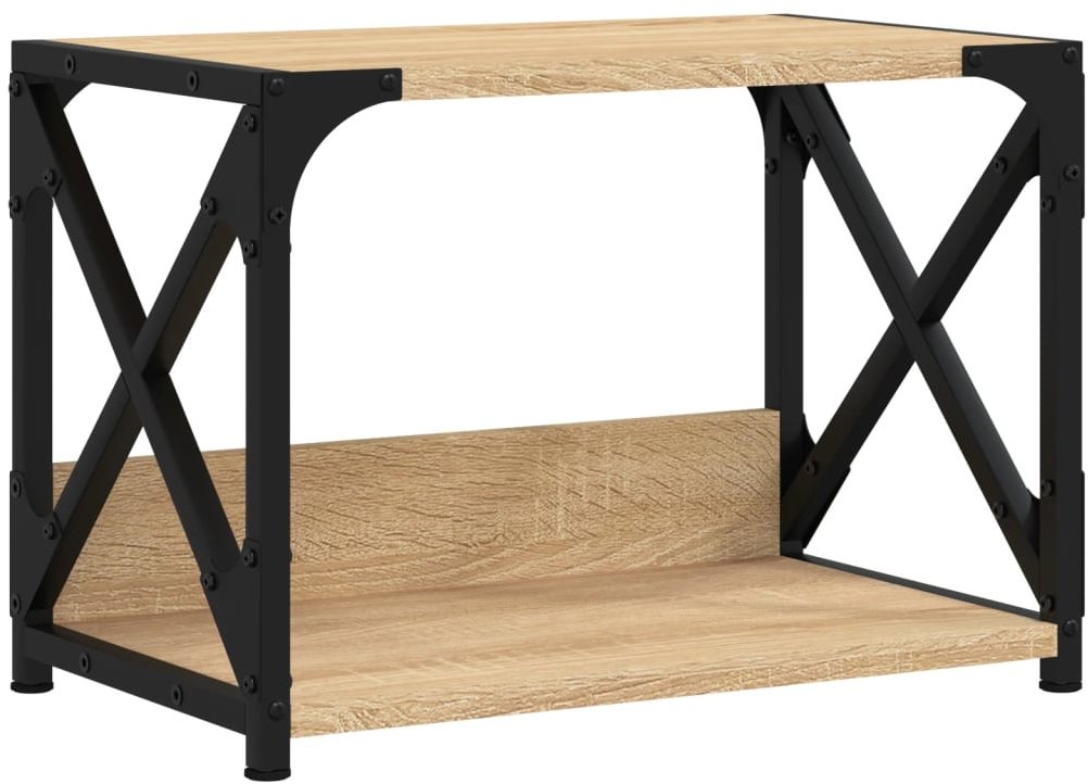 Shumee Stojan na tiskárnu 2patrový dub sonoma 44 × 26 × 31,5 cm kompozit