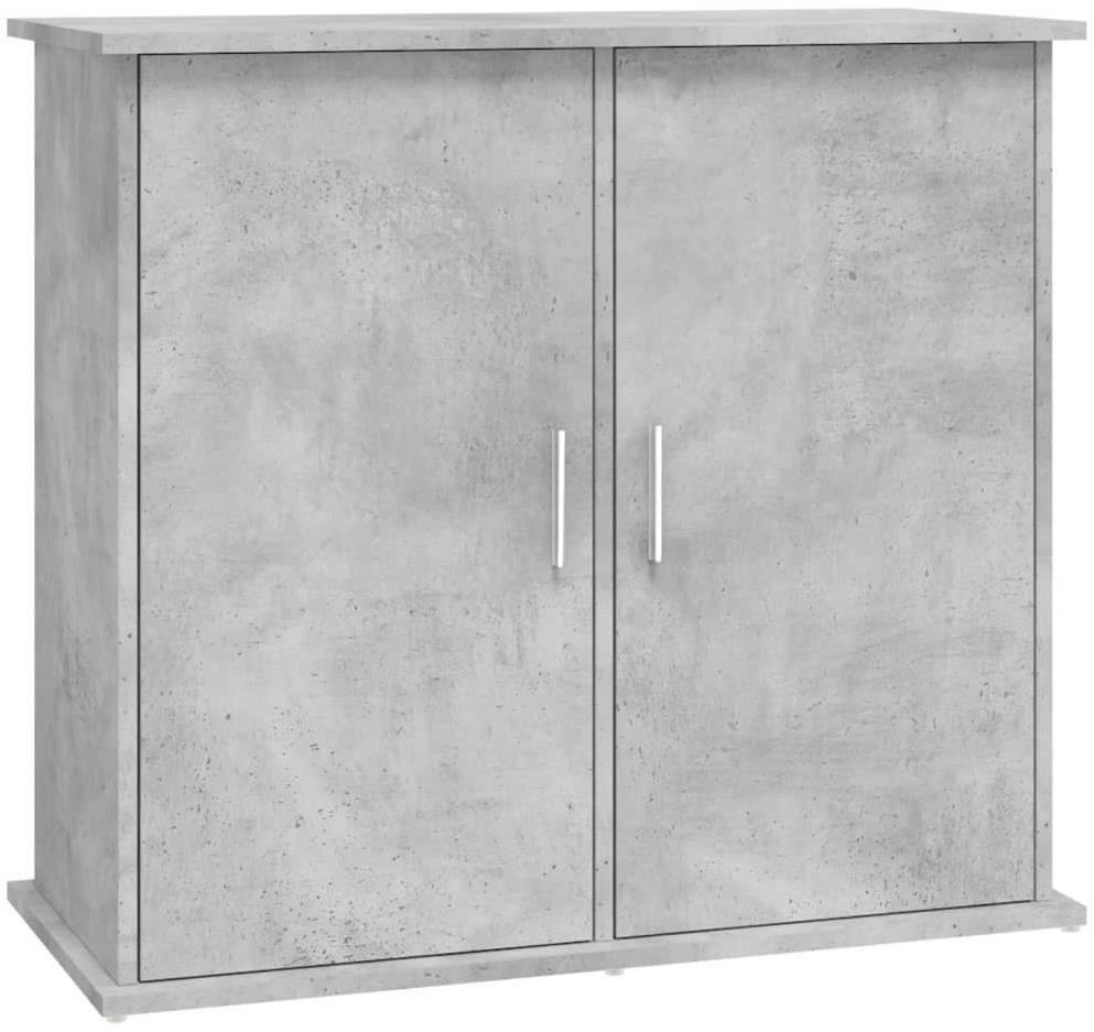 Shumee Stojan na akvárium betonově šedý 81 × 36 × 73 cm kompozitní dřevo, 833627