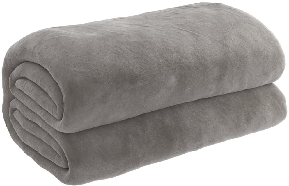 Shumee Zátěžová deka s povlečením šedá 140 × 200 cm 10 kg bavlna