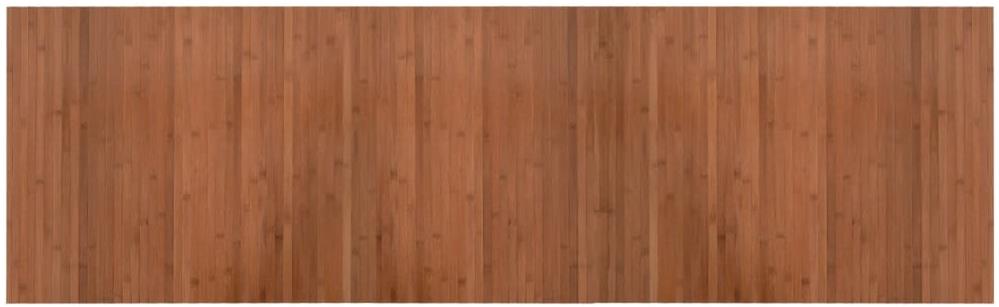 Shumee Koberec obdélníkový hnědý 60 × 200 cm bambus, 376716