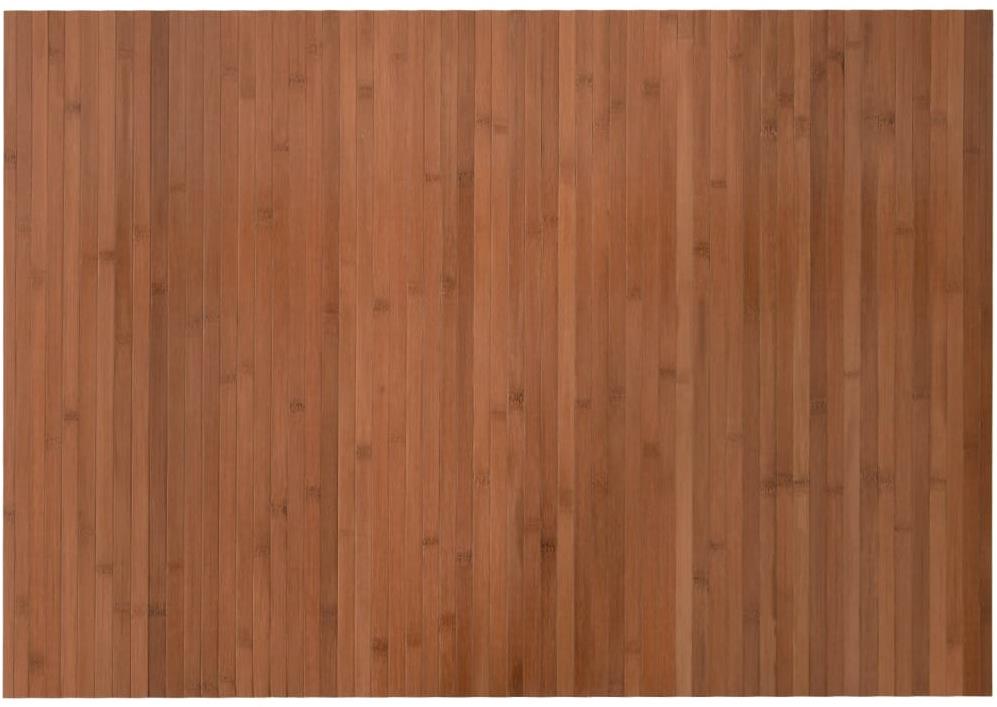Shumee Koberec obdélníkový hnědý 70 × 100 cm bambus, 376740