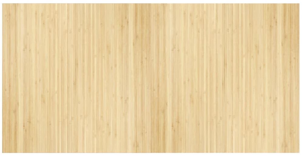 Shumee Koberec obdélníkový světle přírodní 100 × 200 cm bambus, 376807