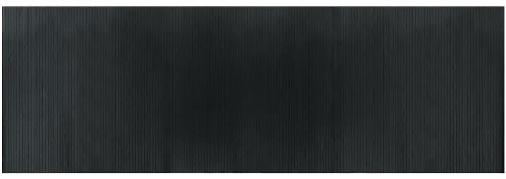 Shumee Koberec obdélníkový šedý 100 × 300 cm bambus, 376814
