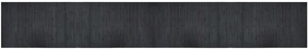 Shumee Koberec obdélníkový šedý 60 × 400 cm bambus, 376730