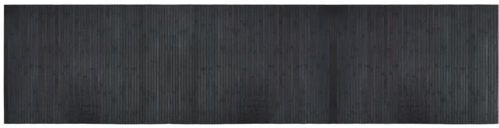 Shumee Koberec obdélníkový šedý 70 × 300 cm bambus, 376754