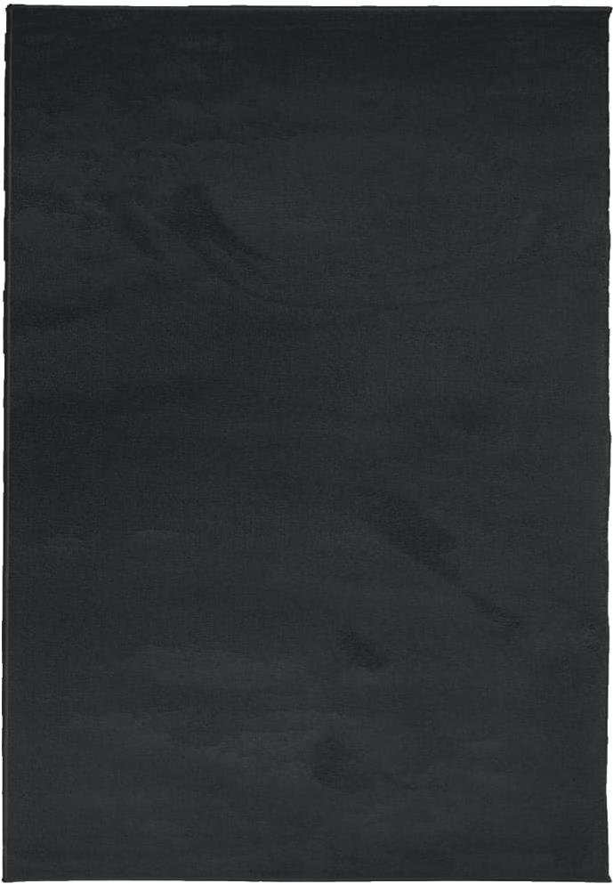 Shumee OVIEDO krátký vlas černý 140 × 200 cm