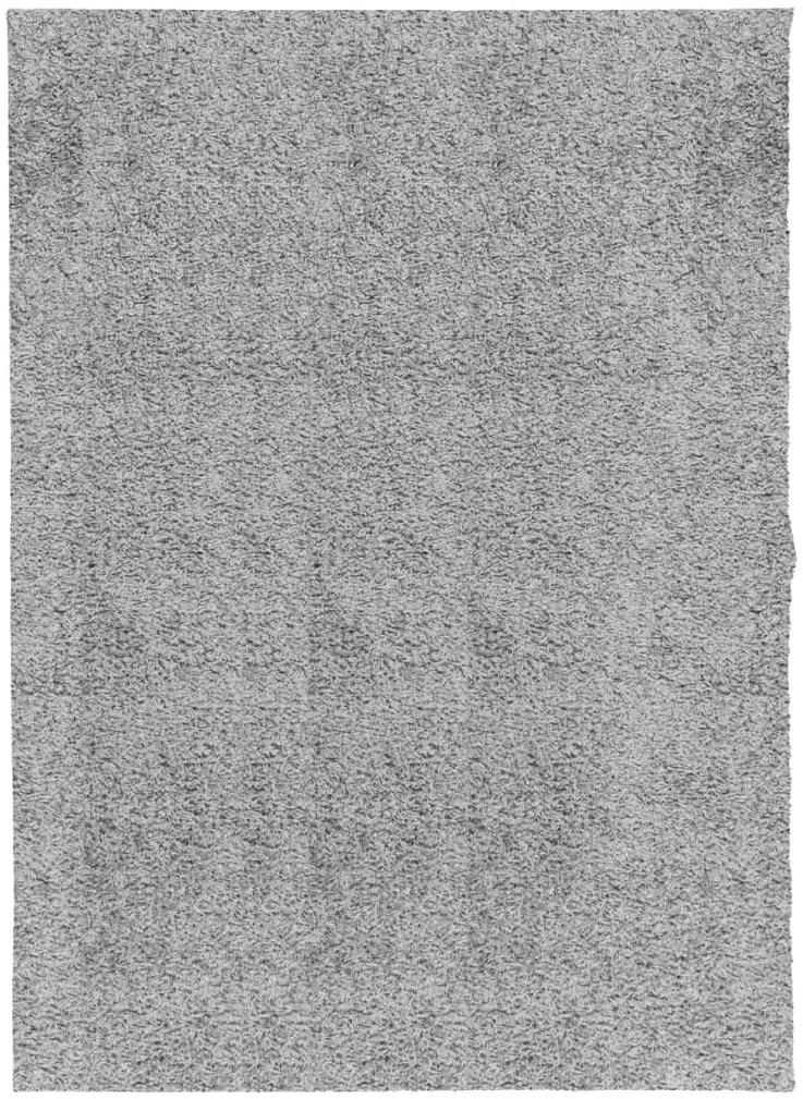 Shumee PAMPLONA s vysokým vlasem moderní šedý 140 × 200 cm