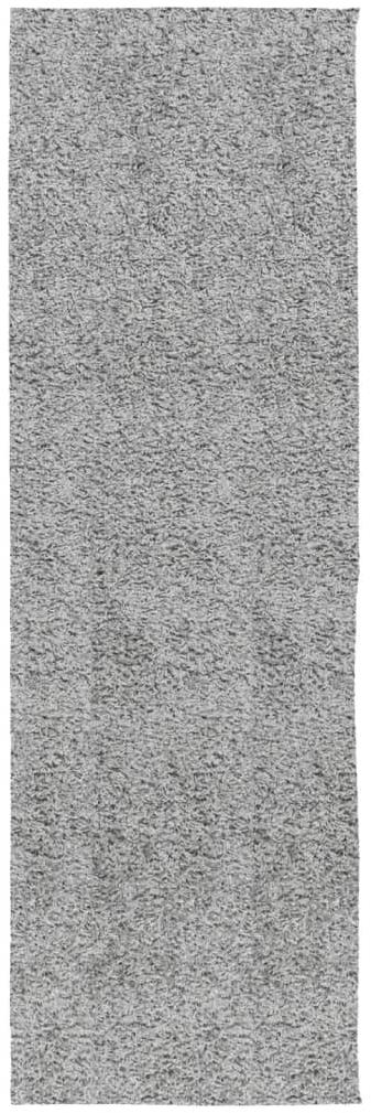 Shumee PAMPLONA s vysokým vlasem moderní šedý 80 × 250 cm