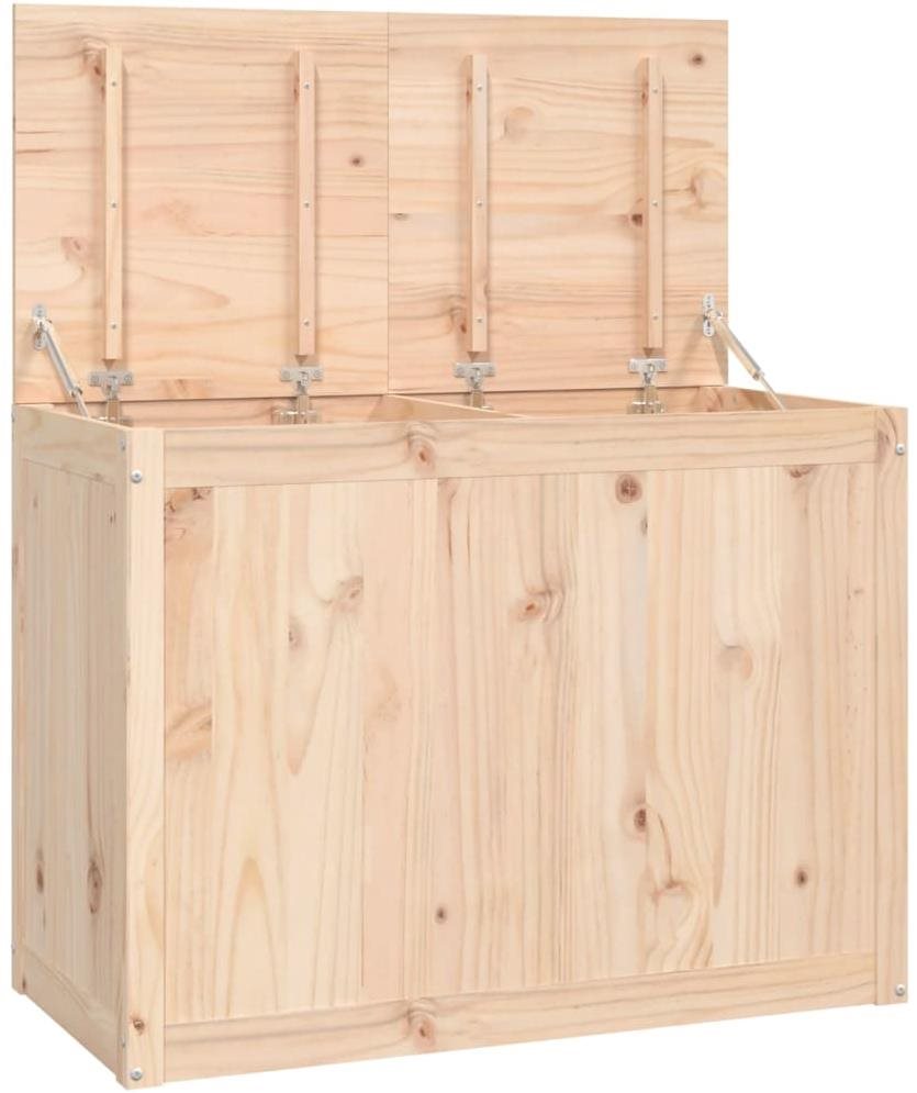 Shumee Box na prádlo, 88,5 × 44 × 66 cm, masivní borové dřevo
