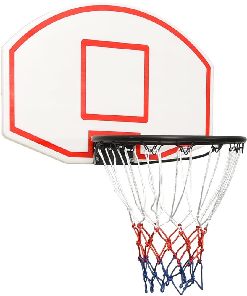 Shumee Basketbalový koš bílý 71 × 45 × 2 cm polyethylen