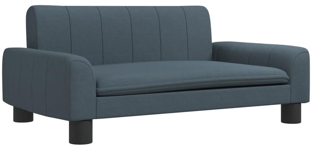 Shumee Pohovka pro psy tmavě šedá 70 × 45 × 30 cm textil